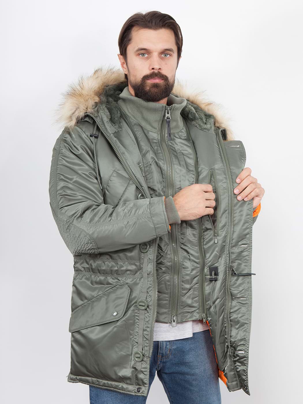 картинка Apolloget EVERREST Olive/Orange от магазинаАполлогет