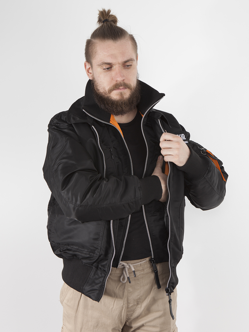 картинка Apolloget AVIATOR Black/Orange от магазинаАполлогет