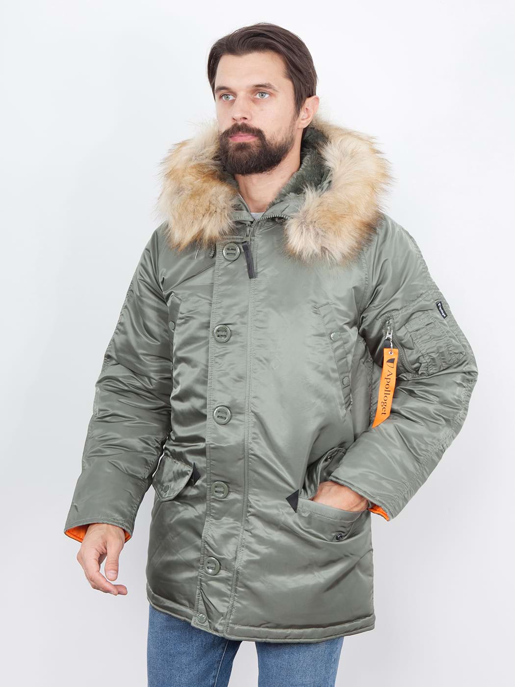 картинка Apolloget HUSKY II Olive/Orange от магазинаАполлогет