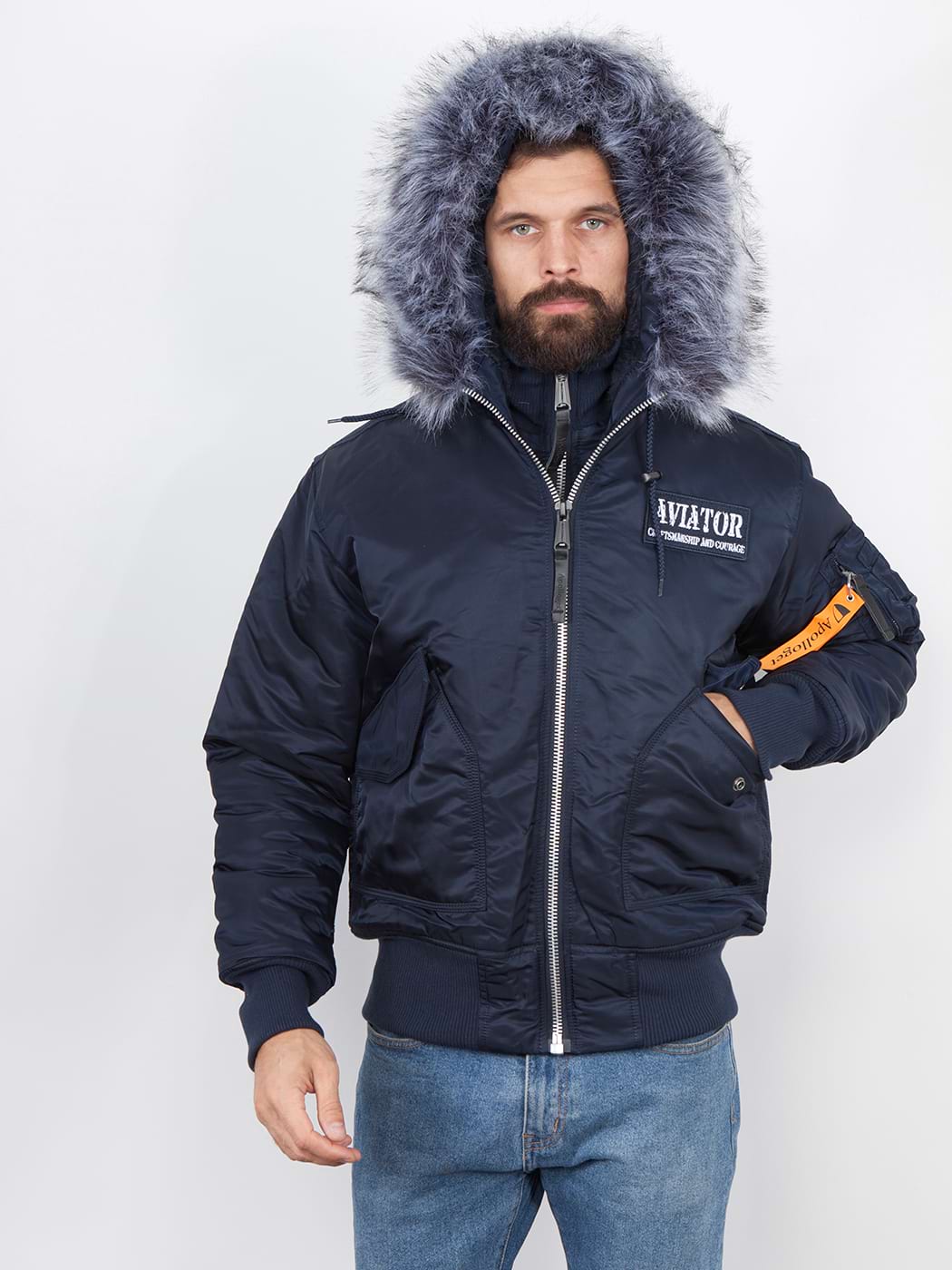 картинка Apolloget AVIATOR HD Blue/Orange от магазинаАполлогет