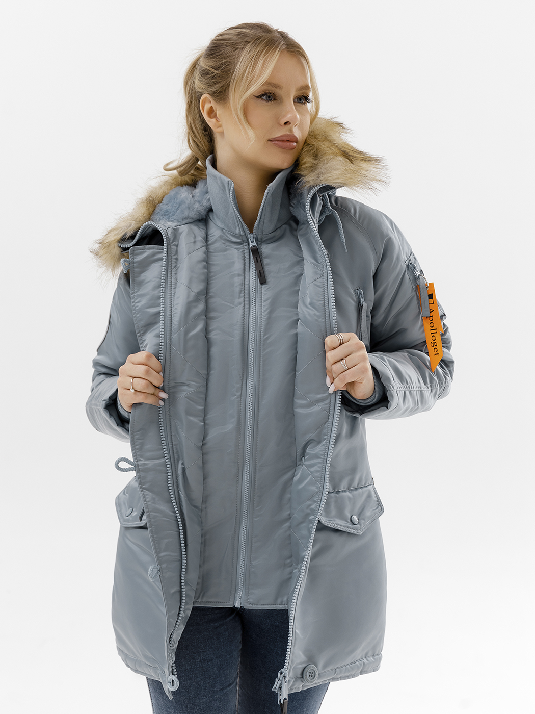 картинка Apolloget ALASKA WMN Blue Haze/Blue Haze от магазинаАполлогет