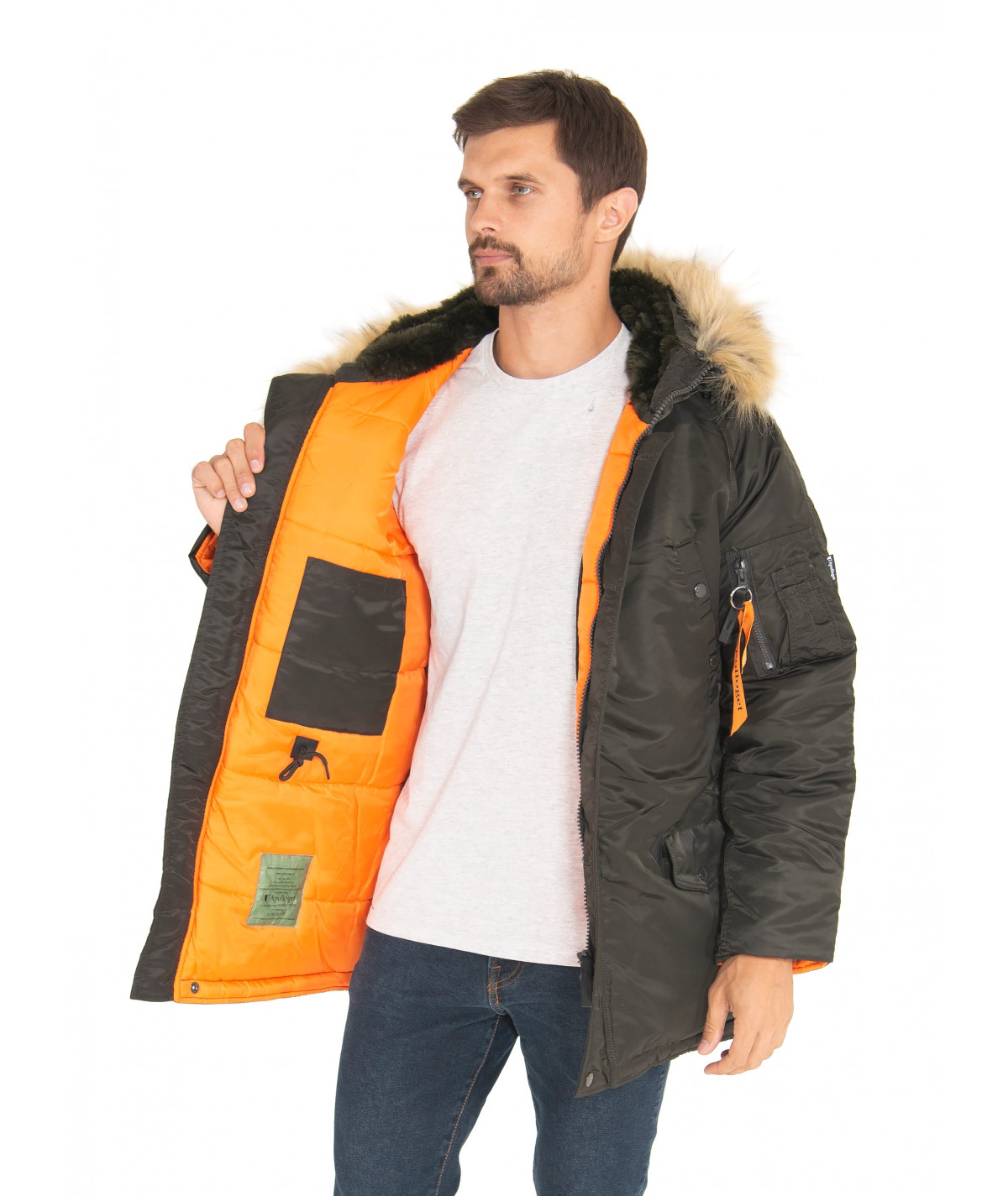 картинка Apolloget HUSKY II Beluga/Orange от магазинаАполлогет