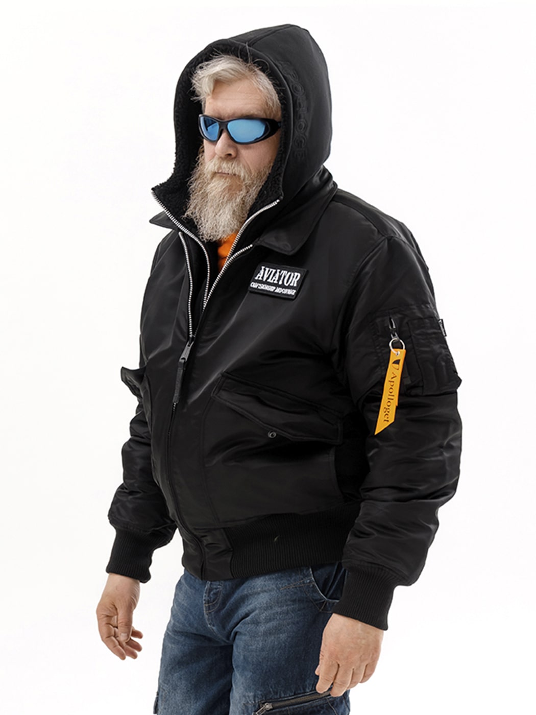 картинка Apolloget AVIATOR HD II Black/Red от магазинаАполлогет