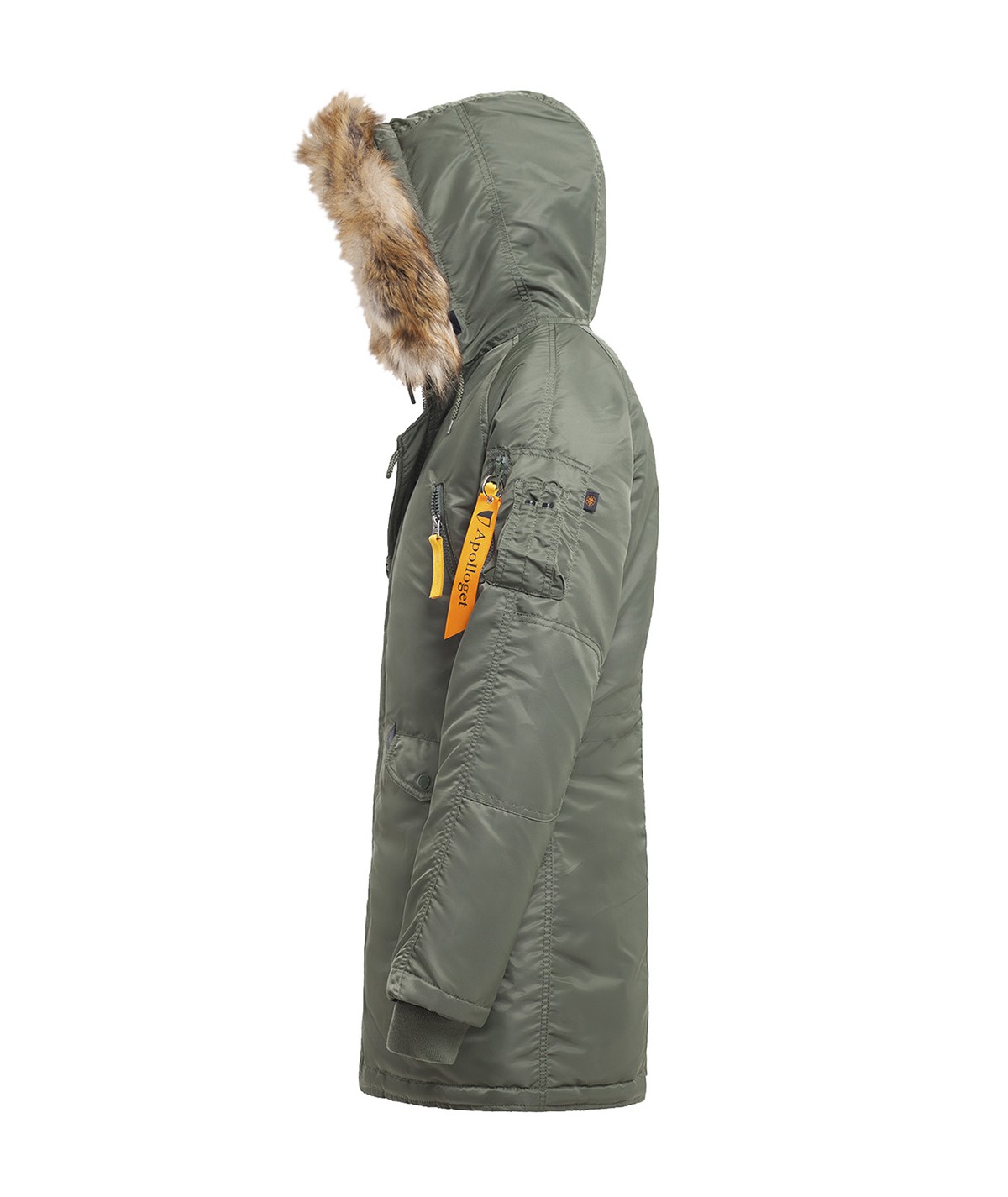 картинка Apolloget HUSKY WMN Sage Green Yellow от магазинаАполлогет