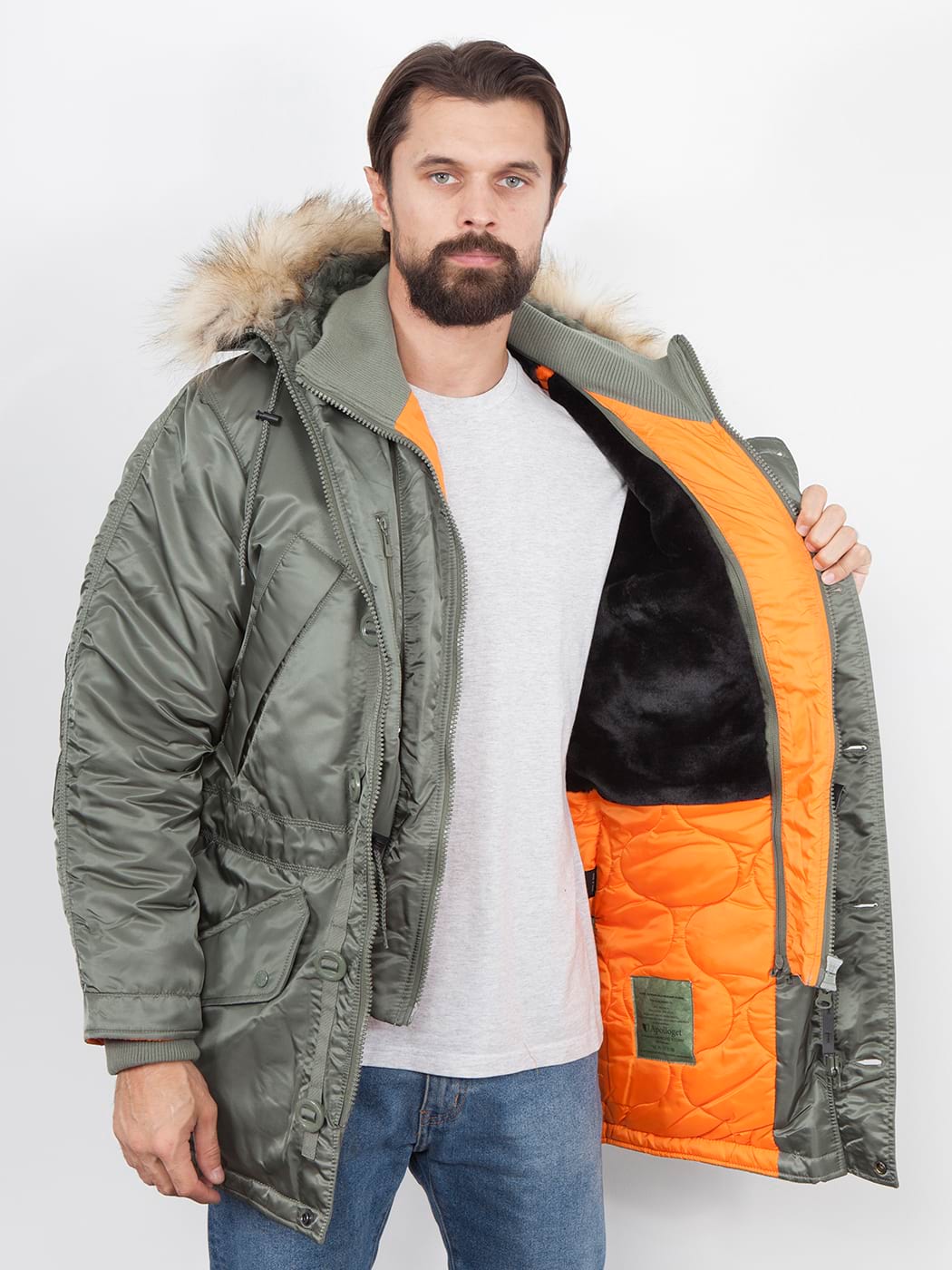 картинка Apolloget EVERREST Olive/Orange от магазинаАполлогет